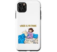 Où est Mon téléphone drôle Morning Chaos Design Coque pour iPhone 11 Pro Max