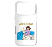 Où est Mon téléphone drôle Morning Chaos Design Coque pour iPhone 17 Pro
