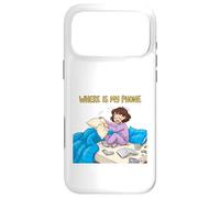 Où est Mon téléphone drôle Morning Chaos Design Coque pour iPhone 17 Pro Max
