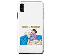 Où est Mon téléphone drôle Morning Chaos Design Coque pour iPhone XS Max