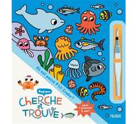 Emma Martinez Rosello – Où est passé P'tit Crabe ? – Livre-jeu avec 1 pinceau à eau – Broché