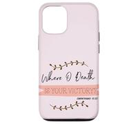 Où est ta Victoire ? Corinthiens 15:55 Pâques Coque pour iPhone 12/12 Pro