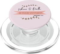 Où est ta Victoire ? Corinthiens 15:55 Pâques PopSockets PopGrip pour MagSafe