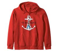 Où est Wally Stay Lost Ancre Nautique Sweat à Capuche