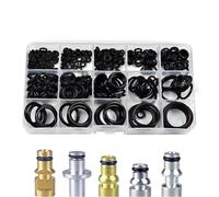 Ou kit d'anneaux, kit d'anneau en caoutchouc,Joint de joint joint combiné Assort - Bureau O Rings Remplacement Outil de réparation automobile pour diverses applications domesti