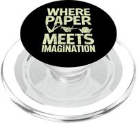 Où Le Papier Rencontre l'imagination Origami PopSockets PopGrip pour MagSafe
