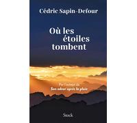 Cédric Sapin-Defour – Où les étoiles tombent – Roman – Broché (Stock)