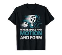 Où les idées trouvent un mouvement et un formulaire Animation Dessiner Animer T-Shirt