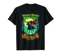 Où Les têtes se reposent Easy Headless Horseman Sleepy Hollow T-Shirt