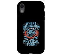 Où l'imagination prend une forme physique Animation Dessiner Animer Coque pour iPhone XR