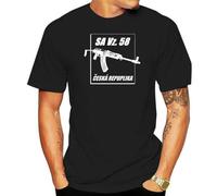 OU LU Ceska Creature T-Shirts Czech Vz58 Rifle Sa Clothes Tops Republika Vz2008 Coat Pride of The