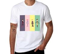 OU LU Code Lyoko T-Shirt Anime t-Shirt New Edition t Shirt Mens Graphic t-Shirts big and Tall Grey S