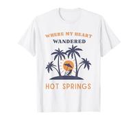 Où mon cœur a erré Hot Springs, Arkansas T-Shirt
