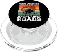 Où Nous Allons, Nous n'avons Pas Besoin de Routes Hors Route PopSockets PopGrip pour MagSafe