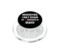 Où Que Je puisse me déplacer, Mon cœur Reste dans l'Idaho PopSockets PopGrip pour MagSafe