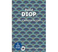Ou s'adosse le ciel Grands caractères, édition accessible pour les malvoyants - David Diop - A Vue D'oeil - broché - Roman