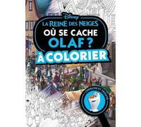 Où Se Cache Olaf ? À Colorier - La Reine Des Neiges