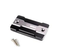 OU SI DUO Couvercle Liquide Frein Avant Moto Et Couvercle Remplissage Carburant Protection Bouchon Remplissage D'huile Moteur pour Suzuki SV650 SV 650 2008-2020 (Color : Titanium, Taille : 1)