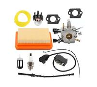 OU SI DUO Kit De Carburateur pour S&tihl FS120 FS200 FS250 FS250R FS300 FS350 Tondeuse Débroussailleuse Allumage avec Bobine pour S&tihl 4134 400 Accessoires Moteur