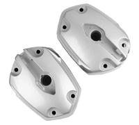 OU SI DUO pour B&MW R1200GS R 1200 GS R1200R 2005 2006 2007 2008 2009 Couvercle De Culasse De Moto Gauche Droite Couvercle De Carter Moto Bobines Bras Oscillant(Argent)