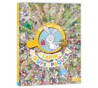 Où sont cachés le lapin et les oeufs de Pâques ?