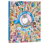 Où sont cachés les chats ? - Paul Moran - Hachette Enfants - cartonné - Livre-jeu