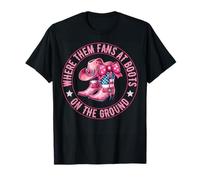 Où sont Les Fans de Boots on Da Ground Cowgirl Linedance T-Shirt
