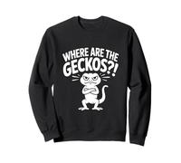 Où sont Les Geckos ?! - Drôle Madagascar Meme Animal Sweatshirt