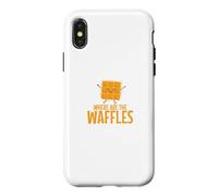 Où sont Les pâtisseries Waffles Snack Baker Coque pour iPhone X/XS