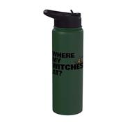 Où sont mes sorcières Stainless Steel Insulated Water Bottle