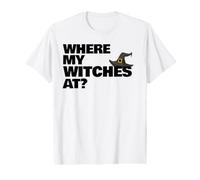 Où sont Mes sorcières T-Shirt Graphique avec Valeur
