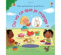 Où va ce que je mange ? - Mes premières questions - Katie Daynes - Usborne - cartonné - Document jeunesse