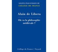 Où va la philosophie médiévale ?