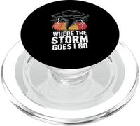 Où va la tempête, Je Vais Tornado Storm Chase PopSockets PopGrip pour MagSafe
