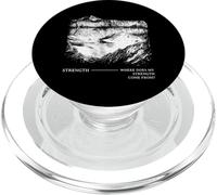 Où Vient ma Force de la Religion chrétienne Jésus PopSockets PopGrip pour MagSafe