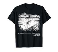 Où Vient ma Force de la Religion chrétienne Jésus T-Shirt