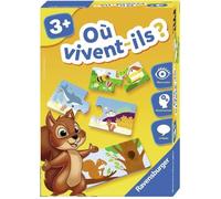 Où vivent-ils ? - Jeu éducatif - Découvertes des Animaux - Ravensburger - Dès 3 ans