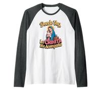 Où voy la Virgen de la Chinita m'accompagne Manche Raglan