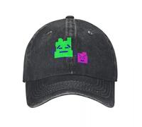 OUAAIECE Aqua Teen Hunger Force, Mooninites, Chapeau en Jean Vintage Outdoor Adventures Casquettes de Baseball pour Hommes