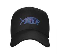 OUAAIECE Darwin Fish Logo v3 Casquette de Baseball de Luxe Casquettes pour Hommes Hood Golf Hommes