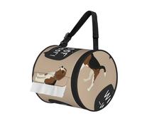 Ouaf Beagle,Distributeur de mouchoirs cylindrique, Distributeur de mouchoirs Suspendu pour Voiture