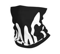 Ouaf ! Démonstration De La Famille Banner Unisexe Foulard Coupe-Vent Tour De Cou Séchage Rapide Cache Cou pour Voyage Sport Moto Vélo