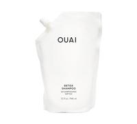 OUAI Detox Shampoo Refill - Shampoing clarifiant anti-accumulation (impuretés, sébum, produits, eau dure) - Vinaigre de cidre & kératine - Cheveux propres et frais - Sans sulfates - 946 ml