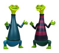 Ouaps Figurines La tribu des Monchhichi - Blitz & Glitz