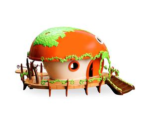 Ouaps Maison deluxe La tribu des Monchhichi - 30 cm