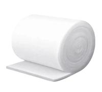 Ouate de Filtration pour Aquarium 2 mètres de Long pour Filtration mécanique dans Un Aquarium Compatible avec Les filtres externes à cuve et Suspendus à découper sur Mesure.