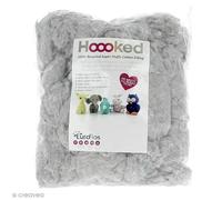 Hoooked Garnissage 100% coton recyclé 250 g – Cloud (gris)