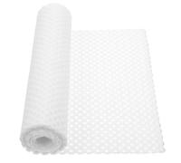 Ouate Filtrante Aquarium Blanche en Polyester, Structure Nid D'abeille | Haute Densité, Rouleau Épais à Couches Multiples, Adhérence Bactérienne, pour Bacs et Filtration en Cuve