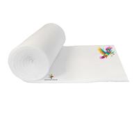 Ouate filtrante en mètre pour l'aquarium et étang, 150 g/m² (EUR 4,92/m²), 1,5 x 5 m, environ 12 mm d'épaisseur, 7,5 m ², tapis en ouate pour l'aquarium, pour des cartouches d'Eheim,Tetra, JBL