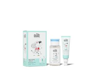 OUATE - Mes Soins Idéaux - Coffret Découverte Soin Visage OUATE - 9-11 Ans - 1 Soin Hydratant 50 ml + 1 Nettoyant Visage 150 ml - Formules Vegan - Made in France